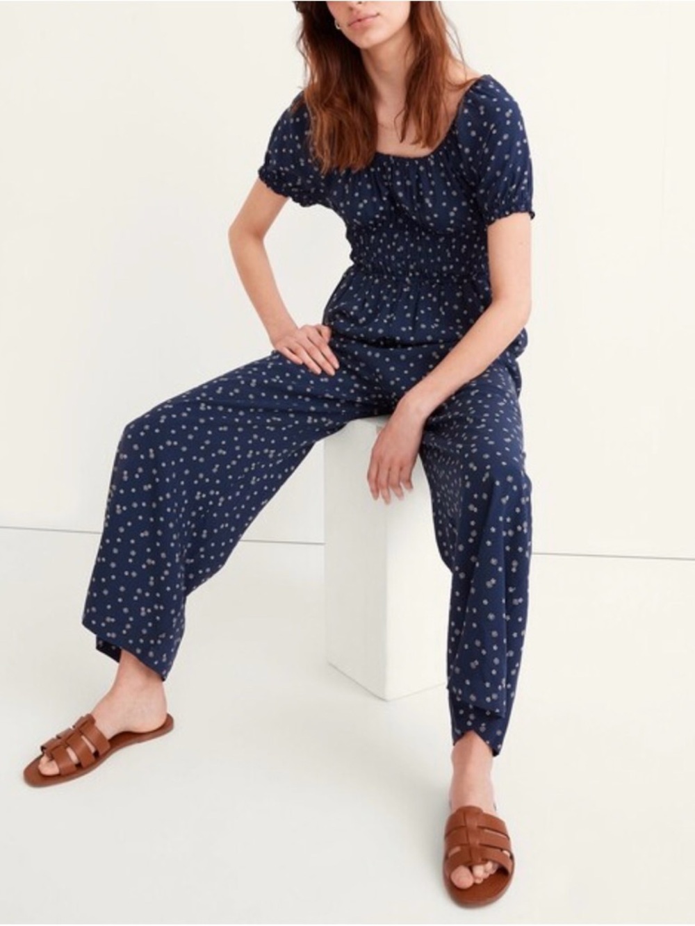Madewell Sophia Jumpsuit in Bandana
Flower Twilight XL women’s jumpsuit romper